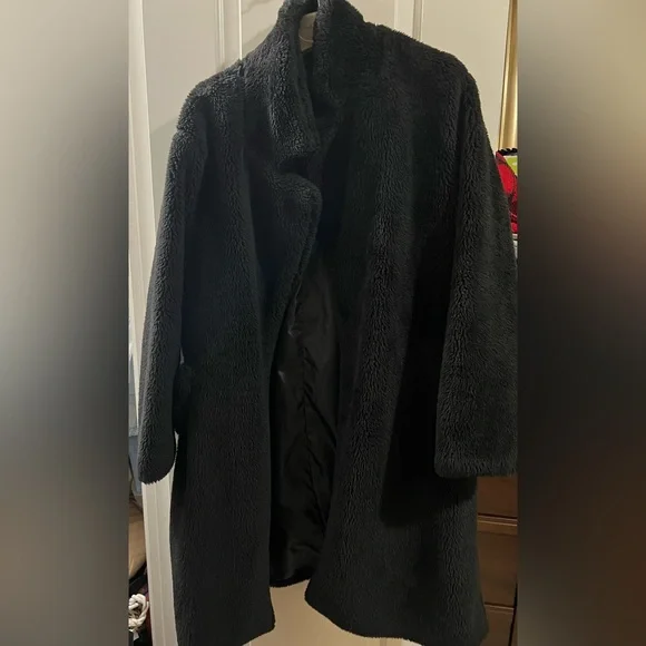 Black Teddy coat